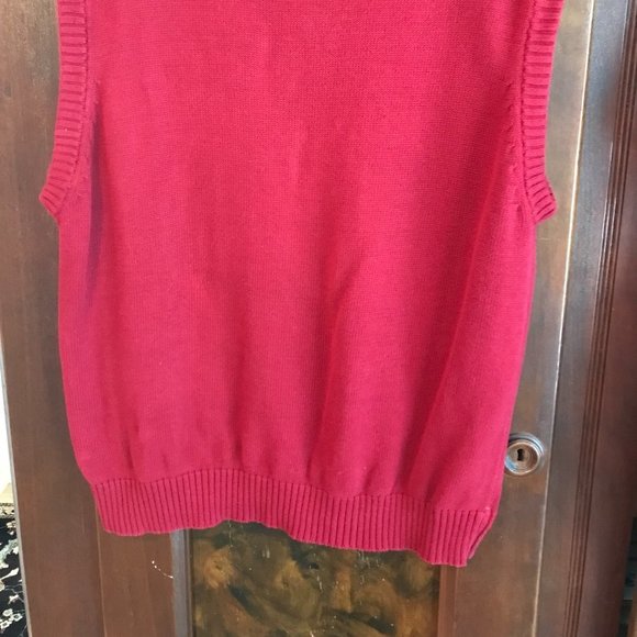 OSCAR De La Renta Men's Sleeveless V-Neck Sweater Size XL - Picture 7 of 7